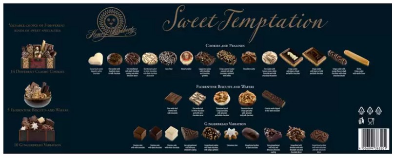 Henry Lambertz Sweet Temptation Biscuits, 1.125kg